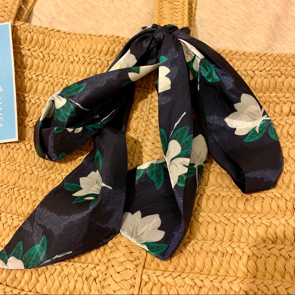 Draper James Woven Rattan Tote Bag - Picture 2 of 5